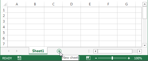 Insert Sheet Excel